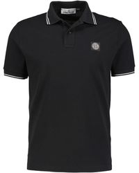 Stone Island - Poloshirt mit Bio-Baumwolle - Lyst