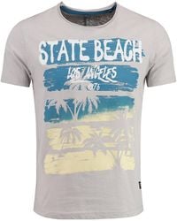 Key Largo - T-Shirt STATE BEACH Regular Fit - Lyst
