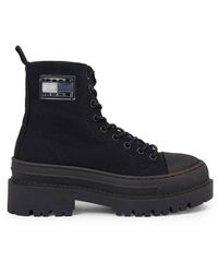 Tommy Hilfiger - Boots FOXING CANVAS BOOT - Lyst