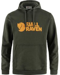 Fjallraven - FJÄLLRÄVEN Hoodie FJÄLLRÄVEN LOGO HOODIE M - Lyst