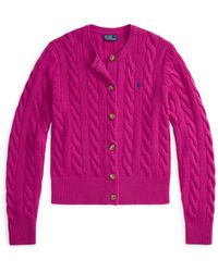 Polo Ralph Lauren - Strickjacke aus Wolle und Kaschmir - Lyst