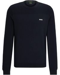 BOSS - Feinstrickpullover mit Schurwolle MOMENTUM-X_CN Regular Fit - Lyst