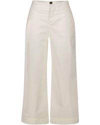 BOSS - Hose TAHIANA aus Stretch-Twill Relaxed Fit - Lyst
