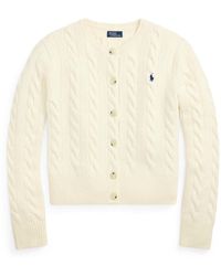 Polo Ralph Lauren - Strickjacke aus Wolle und Kaschmir - Lyst