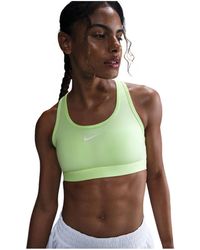 Nike - Sport-BH SWOOSH MEDIUM SUPPORT - Lyst
