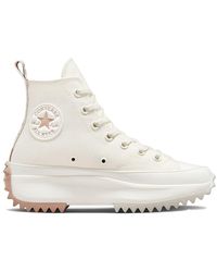 Converse Run Star Hike Hi Sneakers Crafted Canvas - White