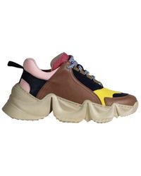 ANOTHER PROJECT Lolly Trainers Multi Brown - Multicolour