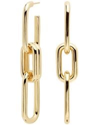 P D Paola Muze Gold Earrings - Multicolour