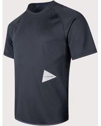and wander - Dry Jersey Raglan T-Shirt - Lyst