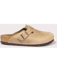 Birkenstock - Boston Oiled Leather Clogs - Lyst
