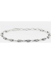 Serge Denimes - Silver Barbed Wire Bracelet - Lyst