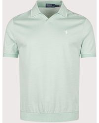 Polo Ralph Lauren - Jacquard Mesh Polo Shirt - Lyst