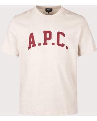 A.P.C. - Relaxed Fit Marcus T-Shirt - Lyst