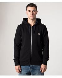 Paul Smith - Regular Fit Zebra Logo Zip Through Hoodie - Lyst