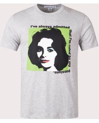 Comme des Garçons - Elizabeth Taylor T-shirt - Lyst
