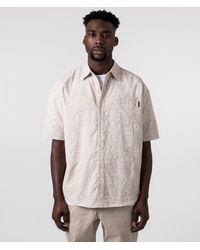 Daily Paper - Zuri Macrame Jacquard Relaxed Short Sleeve Shirt - Lyst