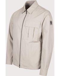 Belstaff - Regular Fit Cargo Overshirt - Lyst