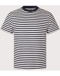 Wax London - Regular Fit Dean Striped T-Shirt - Lyst