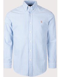 Polo Ralph Lauren - Custom Fit Seersucker Oxford Shirt - Lyst