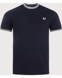 Fred Perry - Twin Tipped T-shirt - Lyst