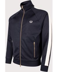 Fred Perry - Regular Fit Cable Taped Track Jacket - Lyst
