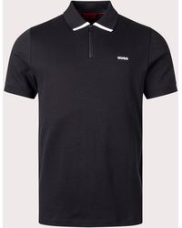 HUGO - Dalomino Polo Shirt - Lyst