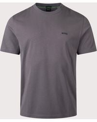 BOSS - Regular Fit Crew Neck Tee T-Shirt - Lyst