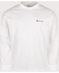 Snow Peak - Relaxed Fit Long Sleeve Logo T-Shirt - Lyst