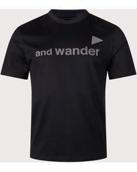 and wander - Regular Fit Ref T-Shirt - Lyst