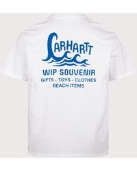 Carhartt - Loose Fit Waves T-Shirt - Lyst