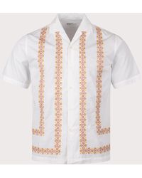 Universal Works - Minari Short Sleeve Shirt - Lyst