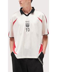 Represent - Oversized Fit Spike Football Top - Lyst