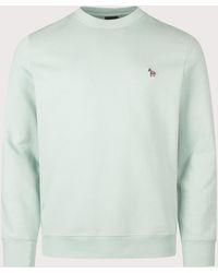 Paul Smith - Regular Fit Organic Cotton Zebra Logo Sweatshirt - Lyst