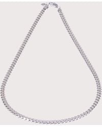 Mysterious Jeweller - Stainless Steel Cuban Link Chain 6Mm 22&Quot - Lyst