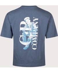 C.P. Company - Regular Fit 30/1 Jersey British Sailor T-Shirt - Lyst