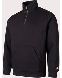 Carhartt - Regular Fit Quarter Zip Chase Sweatshirt - Lyst