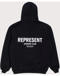 Represent - Oversized Fit Owners Club Hoodie - Lyst