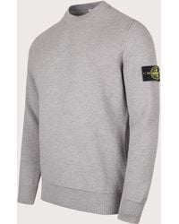 Stone Island - Loose Fit Pure Rws Wool Jumper - Lyst