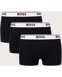 BOSS - 3 Pack Regular Fit Power Trunks - Lyst