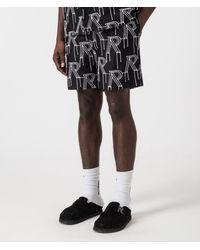 Represent - Embroidered Initial Tailored Shorts - Lyst