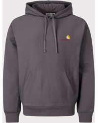 Carhartt - Loose Fit American Script Hoodie - Lyst