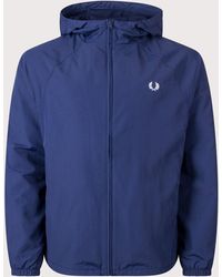 Fred Perry - Regular Fit Hooded Shell Jacket - Lyst