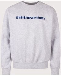 thisisneverthat - Regular Fit T-Logo Crewneck Sweatshirt - Lyst