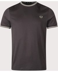 Fred Perry - Regular Fit Twin Tipped T-Shirt - Lyst