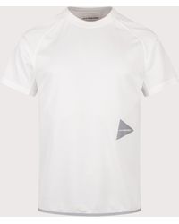 and wander - Dry Jersey Raglan T-Shirt - Lyst