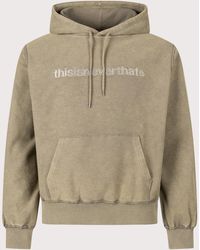 thisisneverthat - Regular Fit T-Logo Hoodie - Lyst