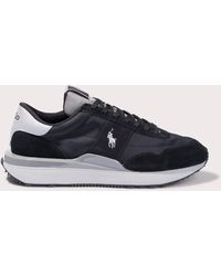 Polo Ralph Lauren - Train 89 Suede Panelled Low Top Sneakers - Lyst