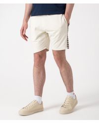 Aquascutum - Regular Fit Club Check Details Short Pants - Lyst