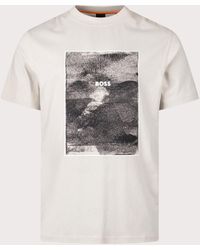 BOSS - Relaxed Fit Te Kalt T-shirt - Lyst