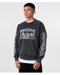 Aries - Aged Ancient Column Sweatshirt - Lyst